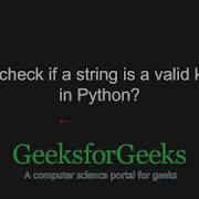 Python Programming Tutorial How To Check If A String Is A Valid Keyword In Python GeeksforGeeks
