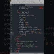 Checkbox Animation HTML CSS