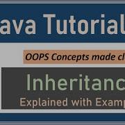 Java Tutorials Inheritance In Java 34