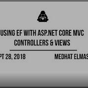 Using EF With ASP NET Core MVC Controllers Views