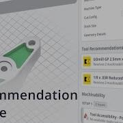 Toolpath Tool Recommendation Engine