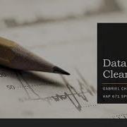 Data Cleaning HAP671