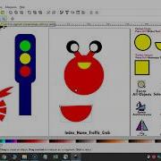Inkscape Tutorial MEL4 Traffic Crab With Perfect Circles Ellipse Duplicate Flip Rotate