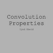 Convolution Properties