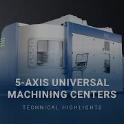 5 Axis Universal Machining Centers 3D Product Animation