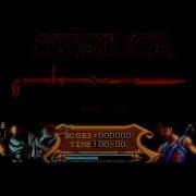 Strider Title Screen For Atari ST