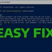 How To Fix Running Scripts Is Disabled On This System In Powershell