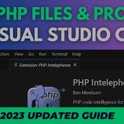 How To Run PHP File In Visual Studio Code 2023 Update
