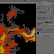 Fluid Dynamics Example Pixel Art Fire