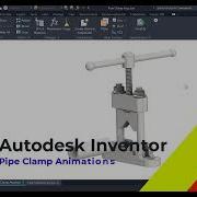 Autodesk Inventor Tutorial Pipe Clamp Device Animation Exploded View