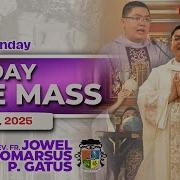 FILIPINO LIVE MASS TODAY ONLINE II APRIL 13 2025 II FR JOWEL JOMARSUS GATUS