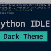 How To Enable Dark Theme In Python IDLE