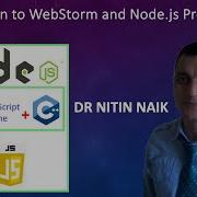 2 Введение в программирование WebStorm и Node Js установка WebStorm первая программа Node Js