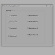 How To Checkbox React As Radiobutton VB Net