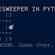 Python Project For Beginners Minesweeper