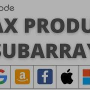 MAXIMUM PRODUCT SUBARRAY Dynamic Programming Google Amazon Coding Interview Question Leetcode 152