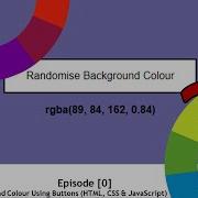 Random Background Colour On Click W HTML CSS JS Code With Me