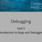 PHYS2320 Debugging Unit 1 Part 1