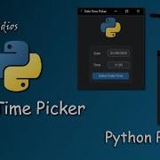 Python Date Time Picker CustomTkinter Tkcalendar SpinBox