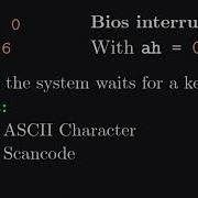 Создание ОС X86 Глава 3 Строки ввод с клавиатуры в BIOS