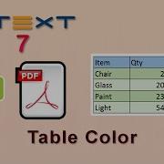 Table Color IText 7 Android IText 7 Java And Android Tutorial Create Table In PDF Using IText