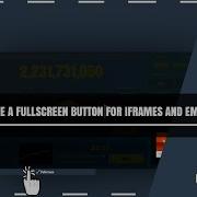 How To Make A Full Screen Button For IFrames And Embed Games