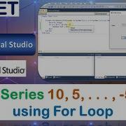 P22d Windows Application To Print Series 10 5 0 5 10 Using For Loop Net