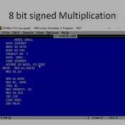 MICROPROCESSOR LAB 8 Bit Signed Multiplication In 8086