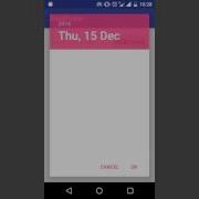 Android Date Picker Dialog