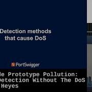 Nullcon Berlin 2023 Server Side Prototype Pollution Blackbox Detection Without The DoS By Gareth