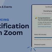 Introducing Certification From Zoom Built In Certificate Delivery For Webinars Events