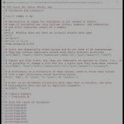Variables And Constants In Python