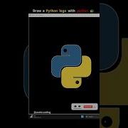 Python Logo With Python Coding Pythonprogramming Logo Shorts Coding Art Love