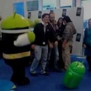 Mobile World Congress 2013 Android Dancing At Intel S Booth