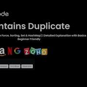 LeetCode 217 Contains Duplicate Solution 5 Easy Approaches Explained Interview Preparation