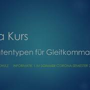 Java Kurs 4 2 Datentypen Für Gleitkommazahlen