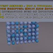 TyFlow Custom Script Reforming Morph Animation