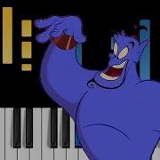 Aladdin Friend Like Me Piano Tutorial Sheets HARD