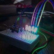 RPi 3b GPIO 4 LEDs Control With Node Js 2 Pattern