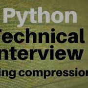 Technical Interview String Compression