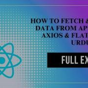 How To Fetch API Data In React Native And Render Using Flat List
