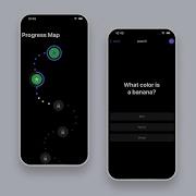 SwiftUI Level Map Progress Quiz App