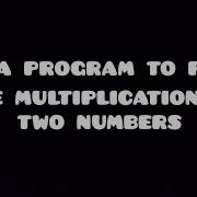 Java Program To Find The Multiplication Of Two Numbers Shorts