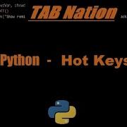 Python Hot Keys Run Code With Keyboard Key Press