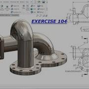 SolidWorks Drawing Tutorial For Beginners Exercise 104