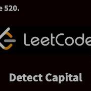 520 Detect Capital Leetcode C Hindi