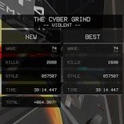 ULTRAKILL Early Access Cybergrind Wave 52 74 Violent PB