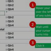Select And Format All Subtotals Rows In Pivot Table In Tabular Form Dollar Excel