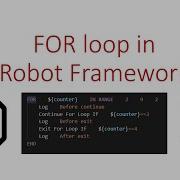 For Loop In Robot Framework Quick Tutorial
