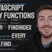 JavaScript Array Methods Find FindIndex Filter Map Every Software Development Tutorial